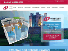Tablet Screenshot of oreillyoakstown.com